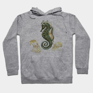 Wonderful elegant fantasy seahorse Hoodie